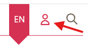 Request account button example